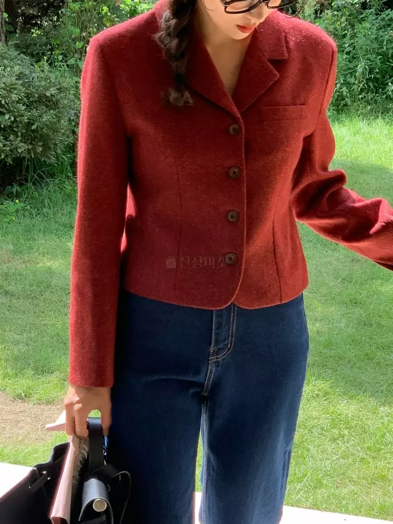 Sold Out - Korean Women Fashion - #momslook - Classic Jacket - 8