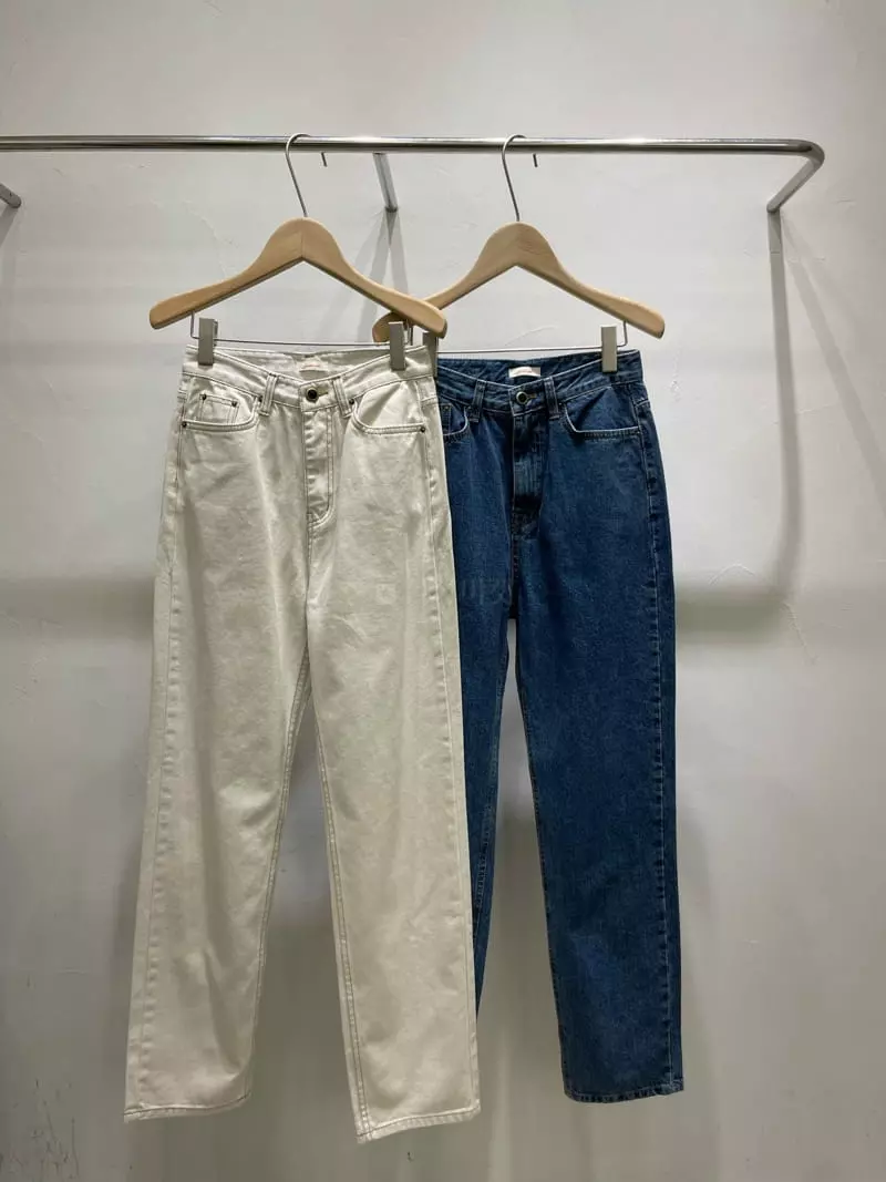 Sold Out - Korean Women Fashion - #momslook - Mogan Denim Jeans - 6