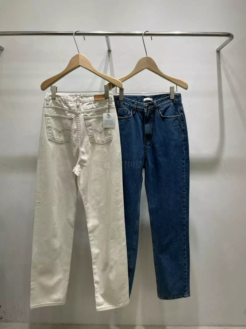 Sold Out - Korean Women Fashion - #momslook - Mogan Denim Jeans - 7
