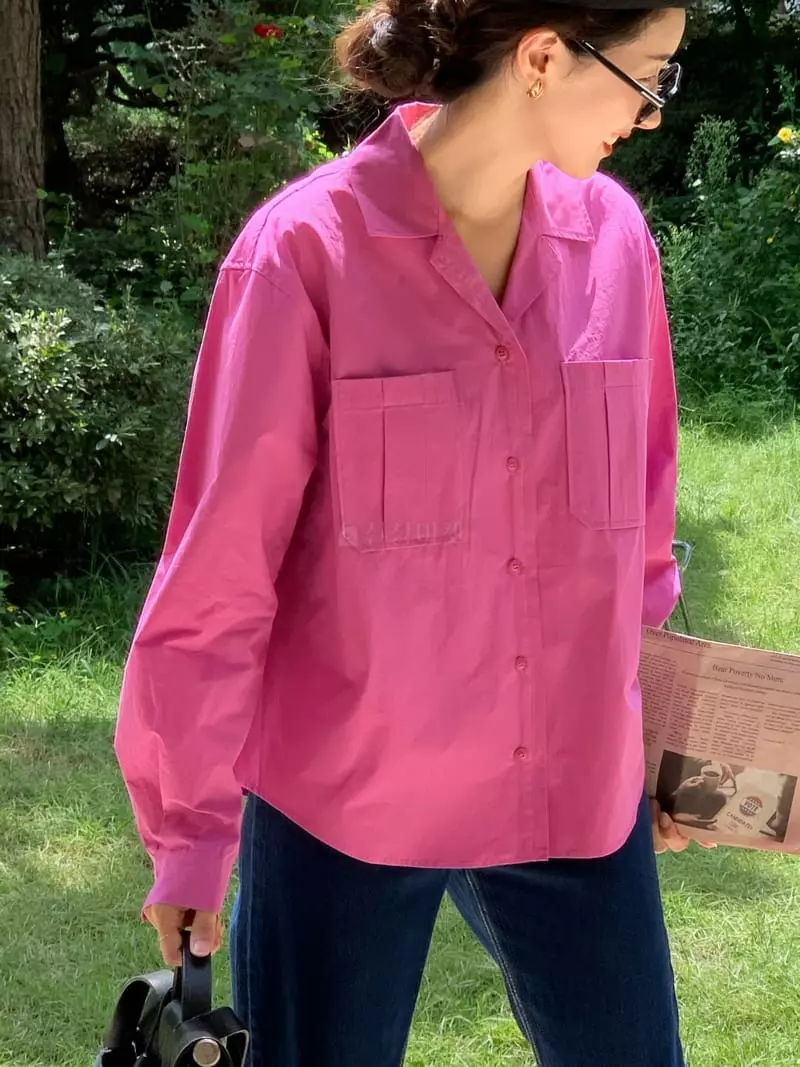 Sold Out - Korean Women Fashion - #momslook - Diff Overfit Shirt