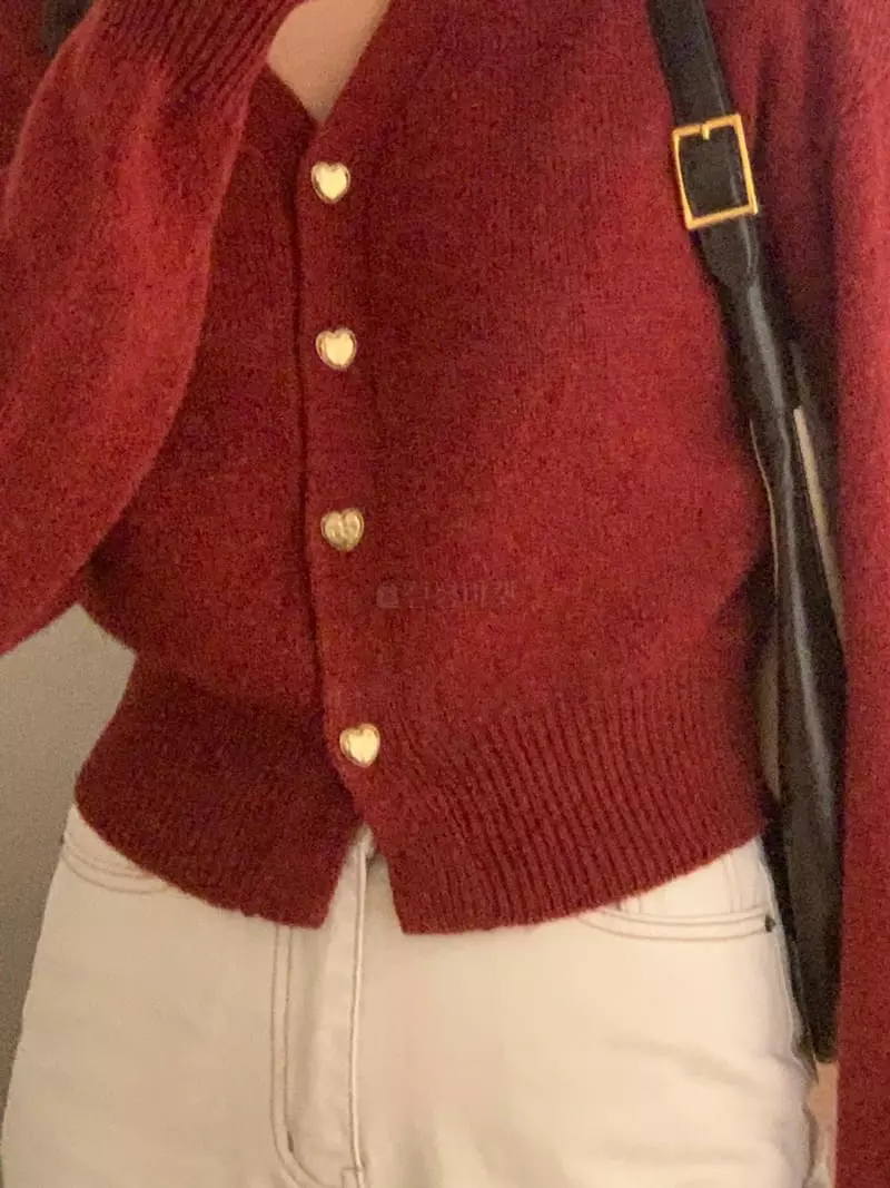 Sold Out - Korean Women Fashion - #momslook - Pro Heart Cardigan - 10