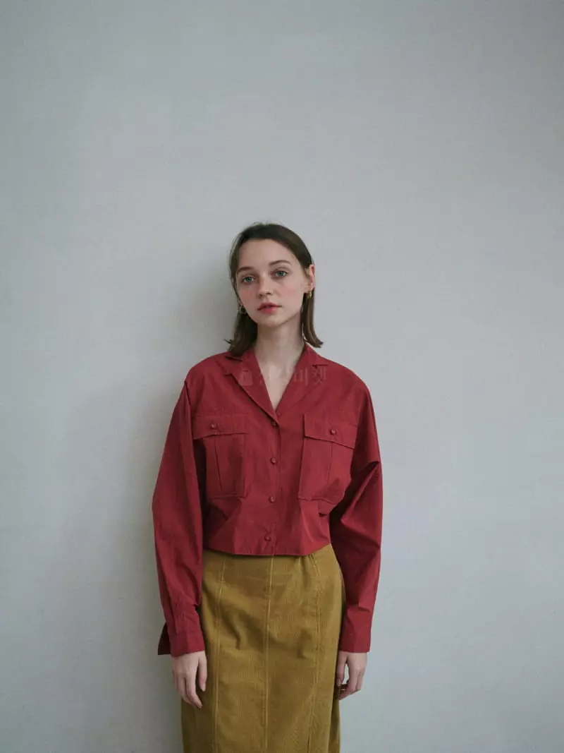 Sold Out - Korean Women Fashion - #pursuepretty - Endy Pocket Shirt - 7