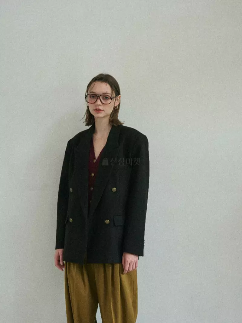 Sold Out - Korean Women Fashion - #pursuepretty - Kang Collar Jacket