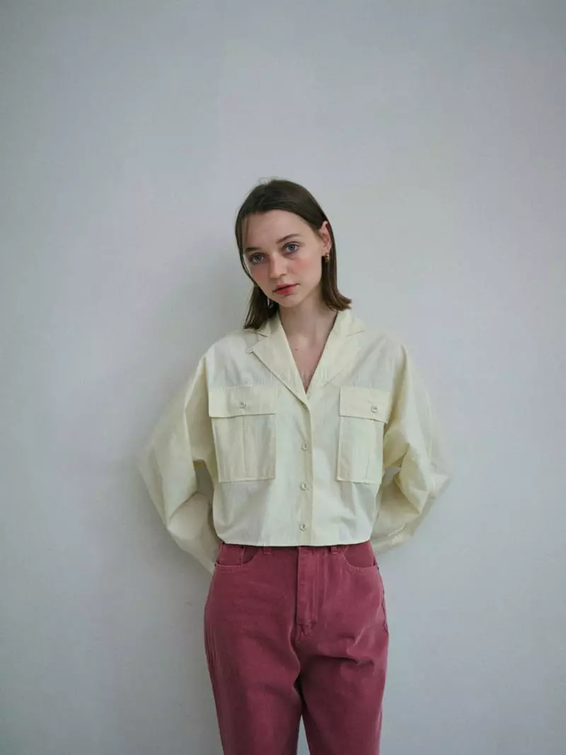 Sold Out - Korean Women Fashion - #romanticstyle - Endy Pocket Shirt - 9