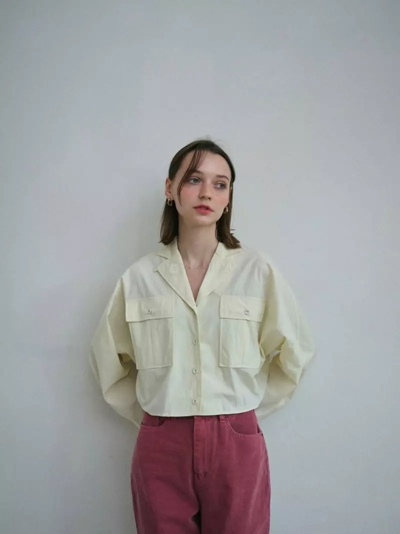Sold Out - Korean Women Fashion - #shopsmall - Endy Pocket Shirt - 10