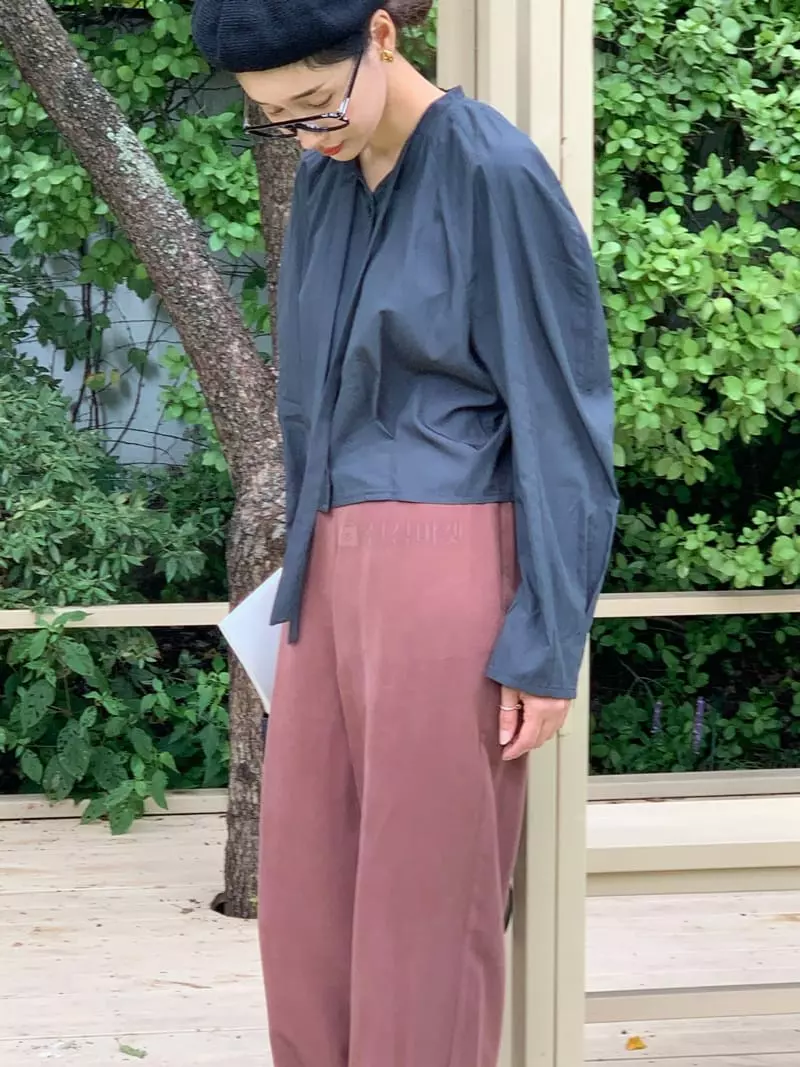 Sold Out - Korean Women Fashion - #romanticstyle - Header Blouse - 4