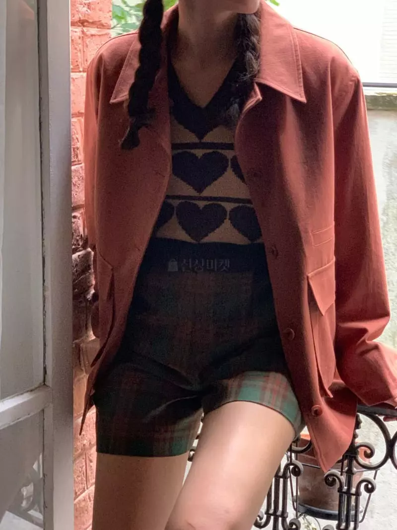 Sold Out - Korean Women Fashion - #shopsmall - Heart Vest - 2