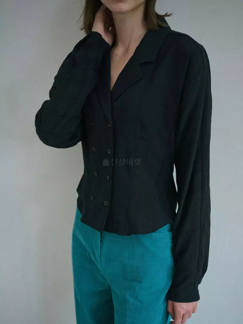 Sold Out - Korean Women Fashion - #thatsdarling - Slow Shirt - 2