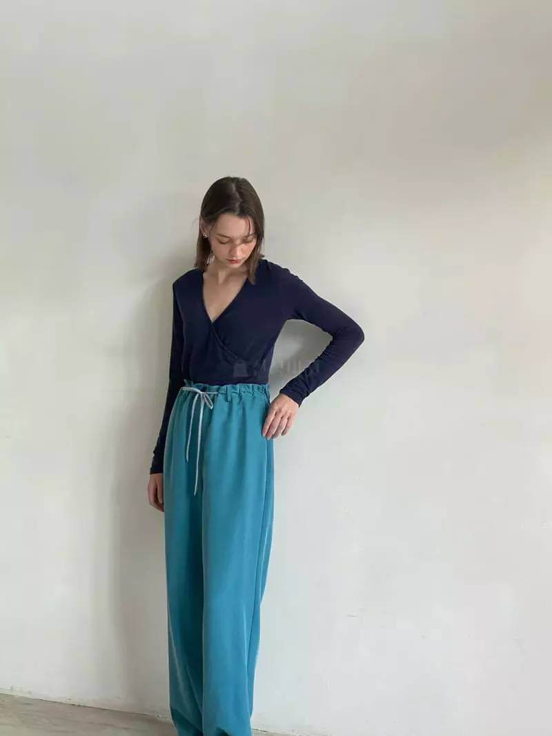 Sold Out - Korean Women Fashion - #thelittlethings - Strap Pants - 2