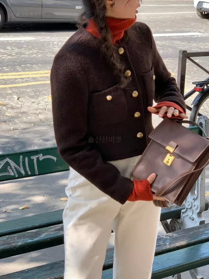 Sold Out - Korean Women Fashion - #thelittlethings - Dear Stitch Jacket - 12