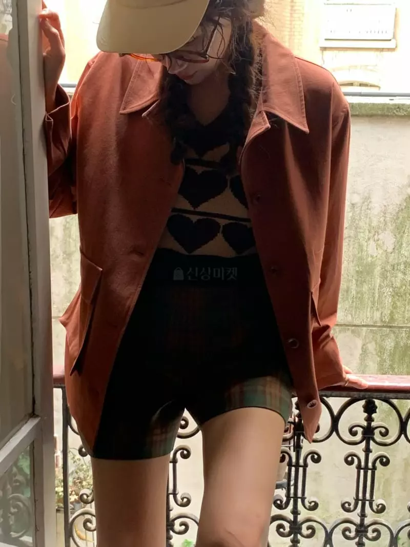 Sold Out - Korean Women Fashion - #thatsdarling - Heart Vest - 4
