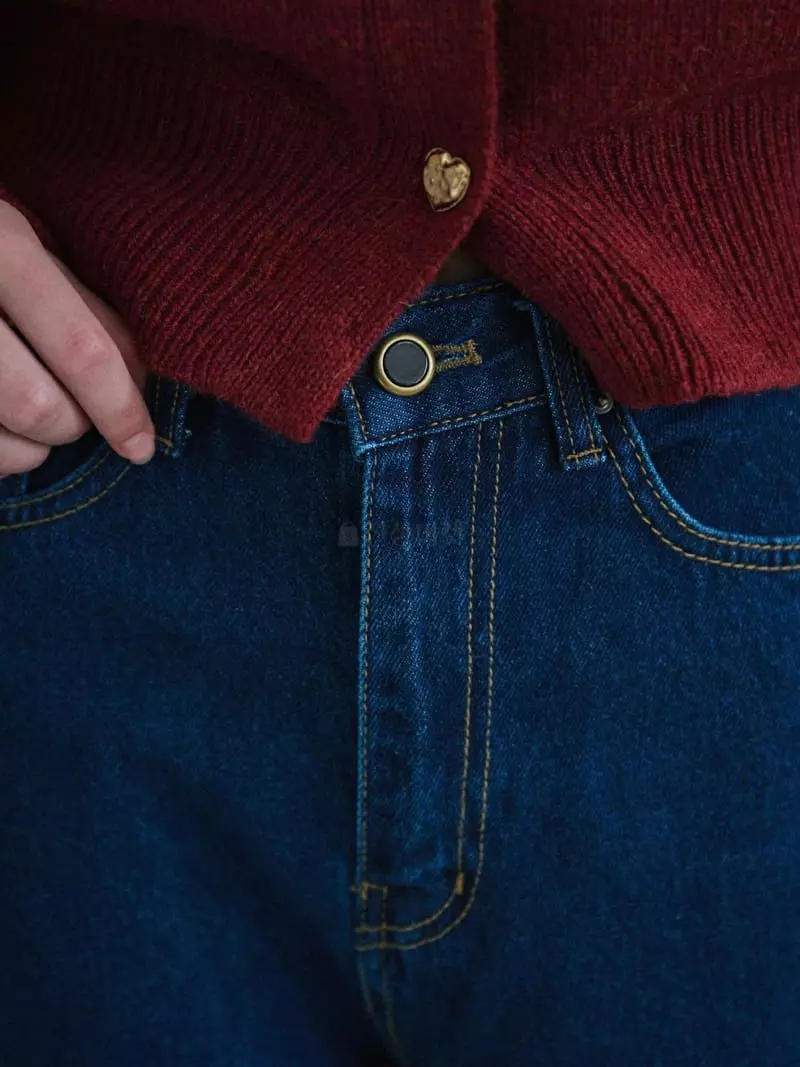 Sold Out - Korean Women Fashion - #vintageinspired - Retro Jeans - 8