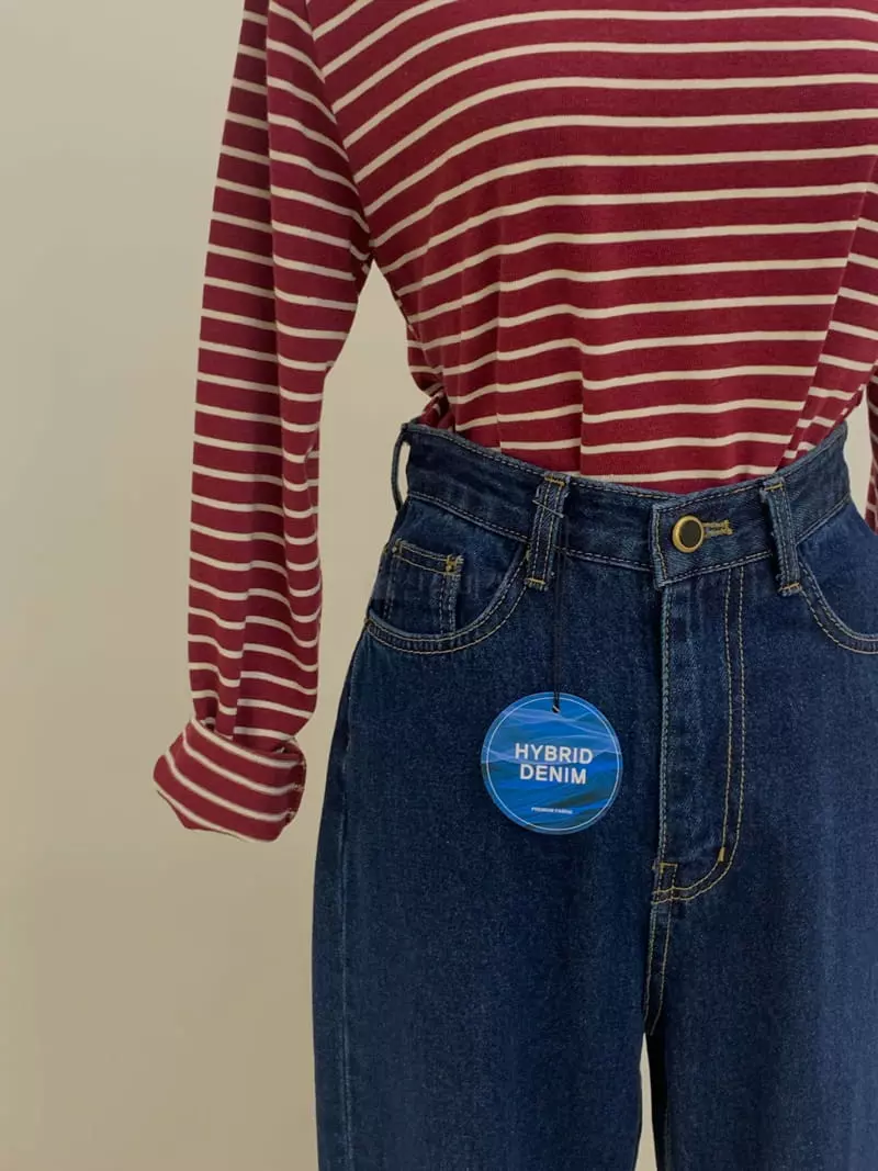 Sold Out - Korean Women Fashion - #vintagekidsstyle - Retro Jeans - 12