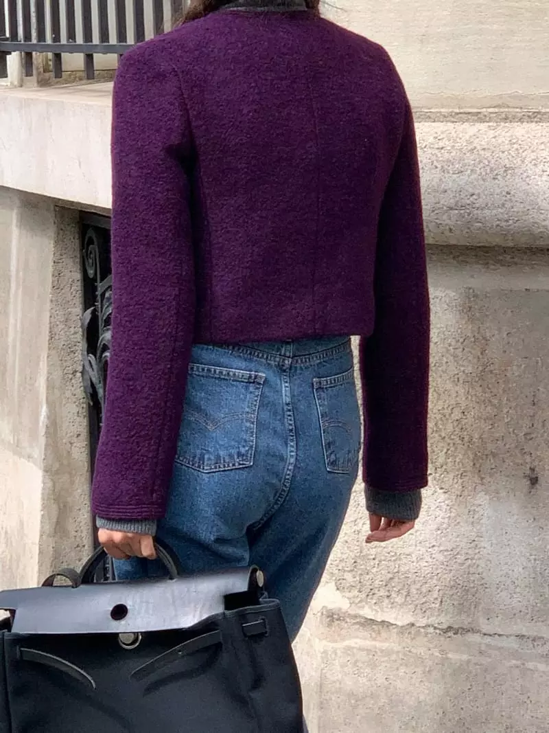 Sold Out - Korean Women Fashion - #vintageinspired - Dear Stitch Jacket - 4