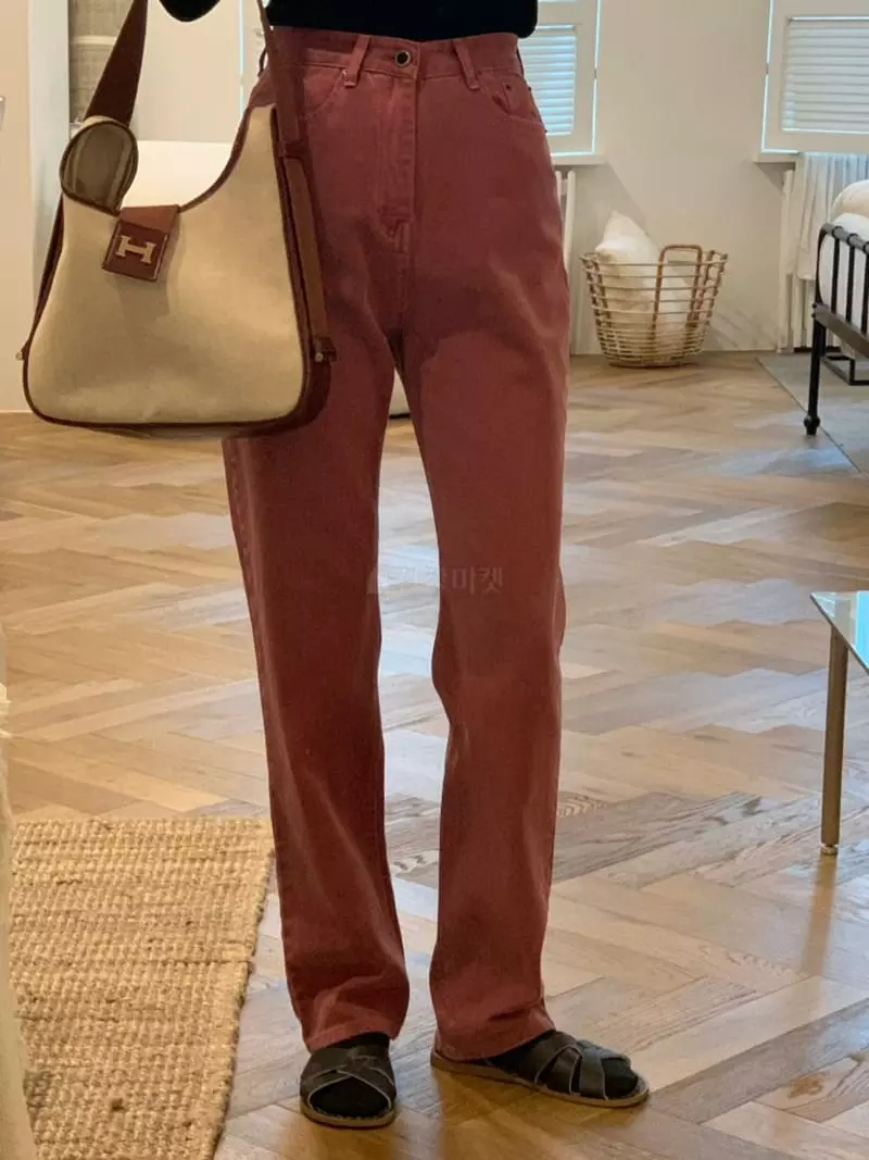 Sold Out - Korean Women Fashion - #momslook - Haper Dyeing Pants - 4