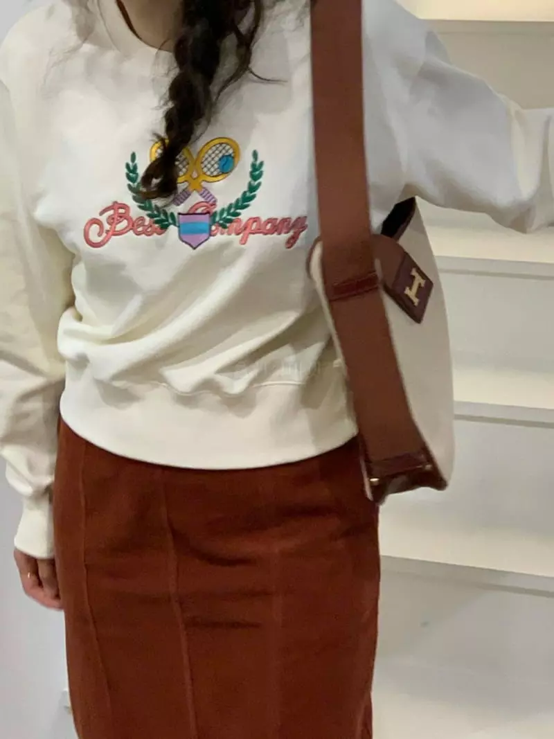 Sold Out - Korean Women Fashion - #womensfashion - Tennis Sweatshirt - 3