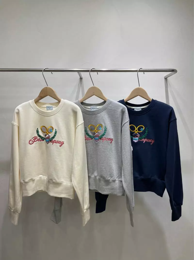 Sold Out - Korean Women Fashion - #womensfashion - Tennis Sweatshirt - 5