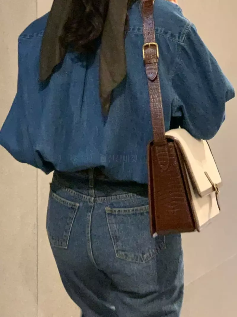 Sold Out - Korean Women Fashion - #womensfashion - Basic Denim Shirt - 5