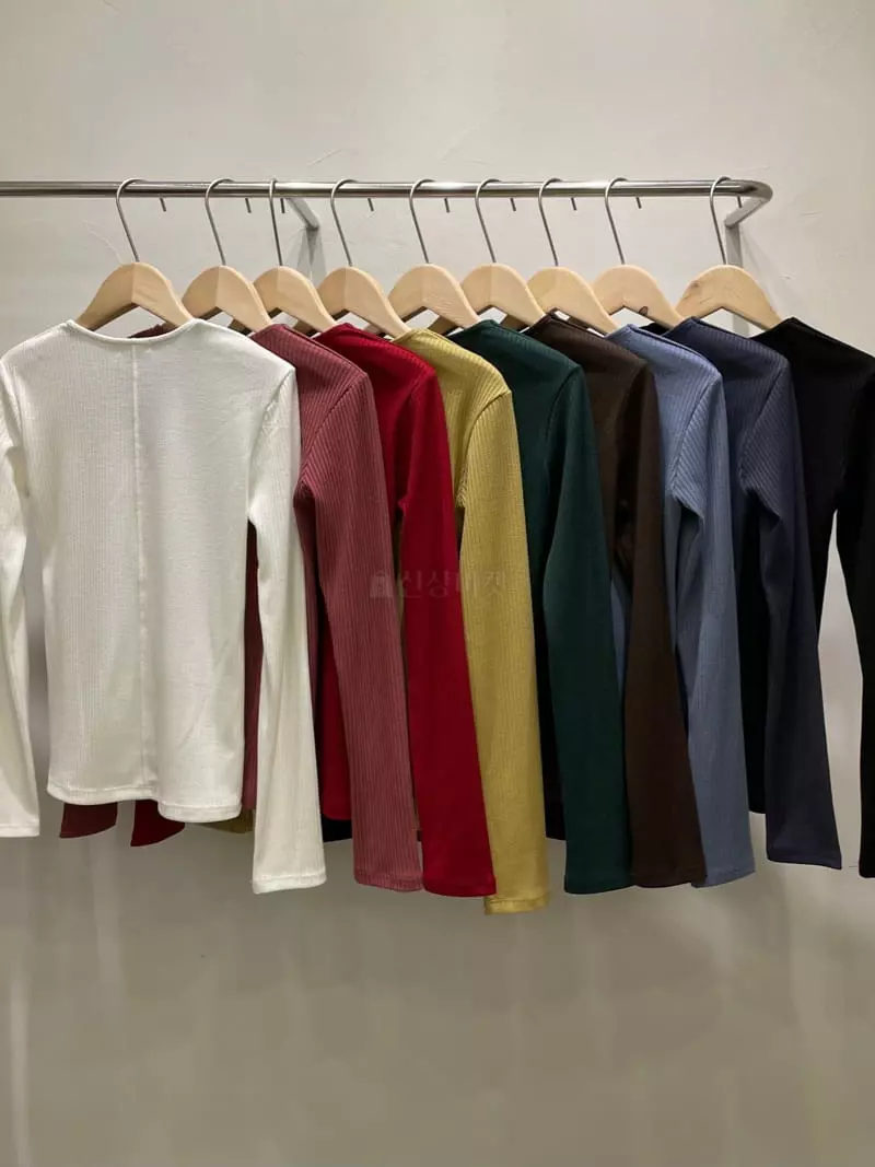 Sold Out - Korean Women Fashion - #womensfashion - Bunny Square Tee - 6