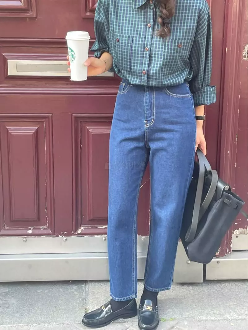 Sold Out - Korean Women Fashion - #womensfashion - Retro Jeans - 2