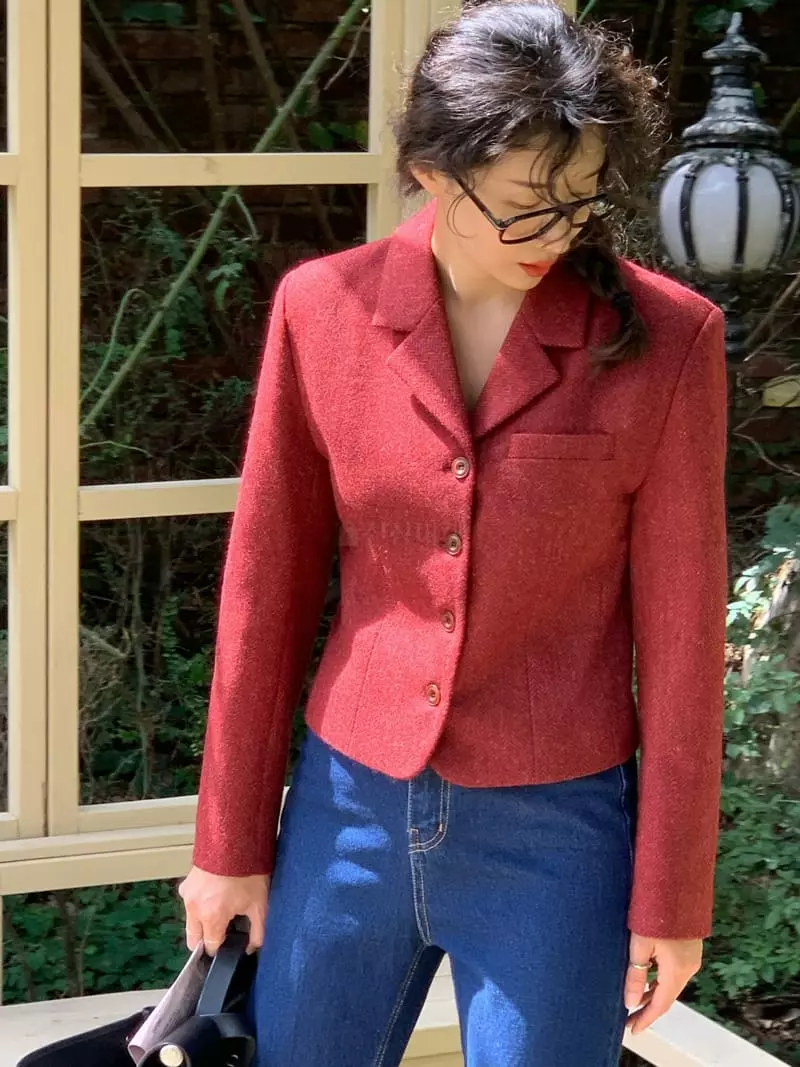 Sold Out - Korean Women Fashion - #womensfashion - Classic Jacket - 5