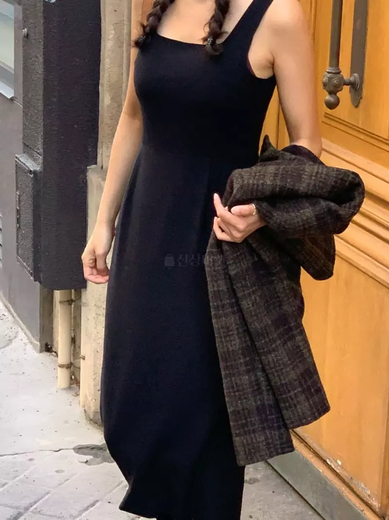 Sold Out - Korean Women Fashion - #womensfashion - All Square One-piece - 6
