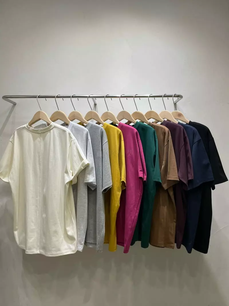 Sold Out - Korean Women Fashion - #womensfashion - Brick Tee - 11