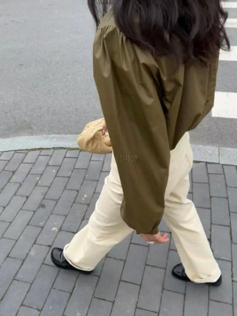 Sold Out - Korean Women Fashion - #womensfashion - Round Shirring Blouse