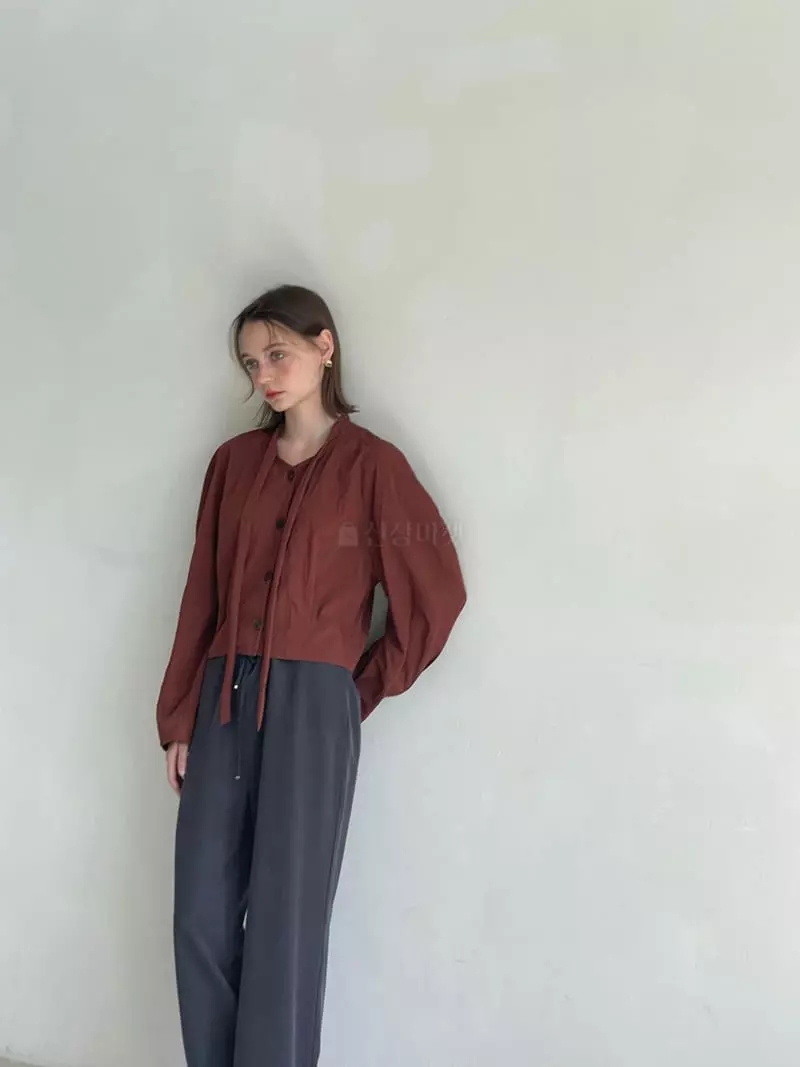 Sold Out - Korean Women Fashion - #womensfashion - Header Blouse - 10