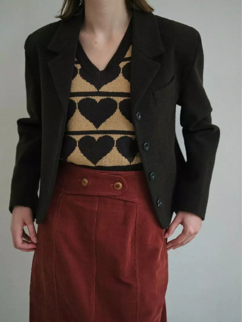 Sold Out - Korean Women Fashion - #womensfashion - Heart Vest - 12