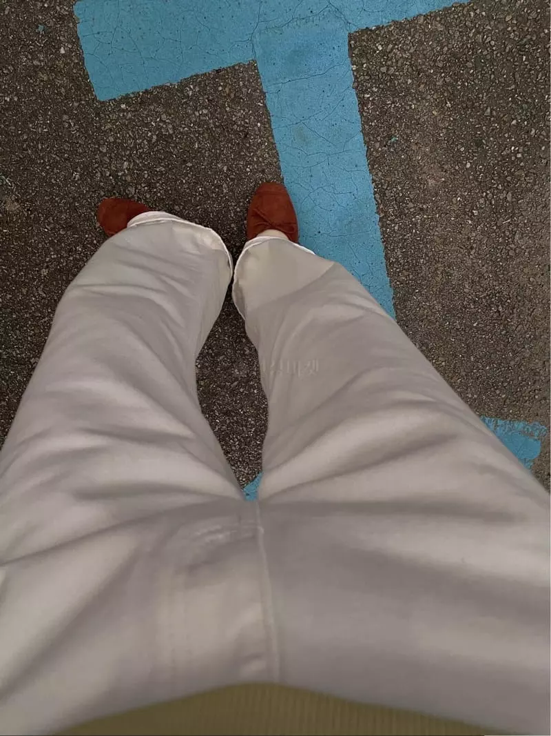 Sono De Seoul - Korean Women Fashion - #momslook - White Jeans - 9