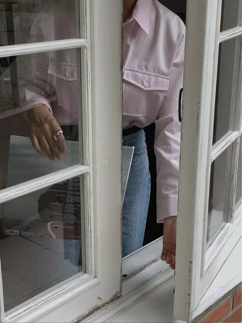 Sono De Seoul - Korean Women Fashion - #momslook - Hazel Stripes Shirt - 12
