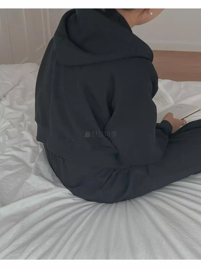 Sono De Seoul - Korean Women Fashion - #momslook - Masron Hoody Zip-up - 10