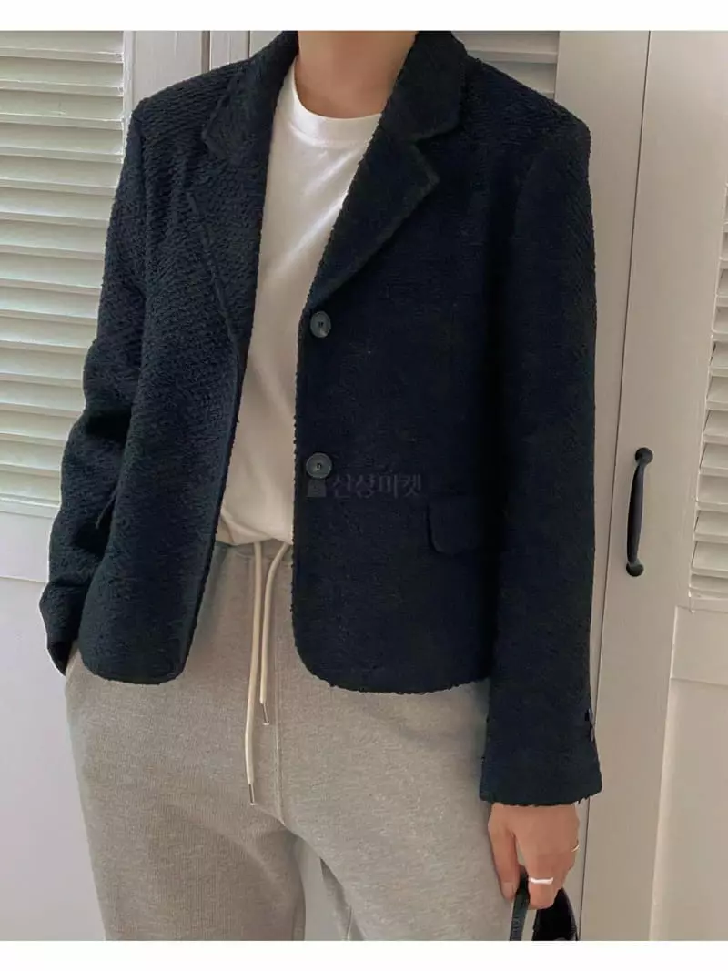 Sono De Seoul - Korean Women Fashion - #momslook - Mane Twid Jakcet - 10