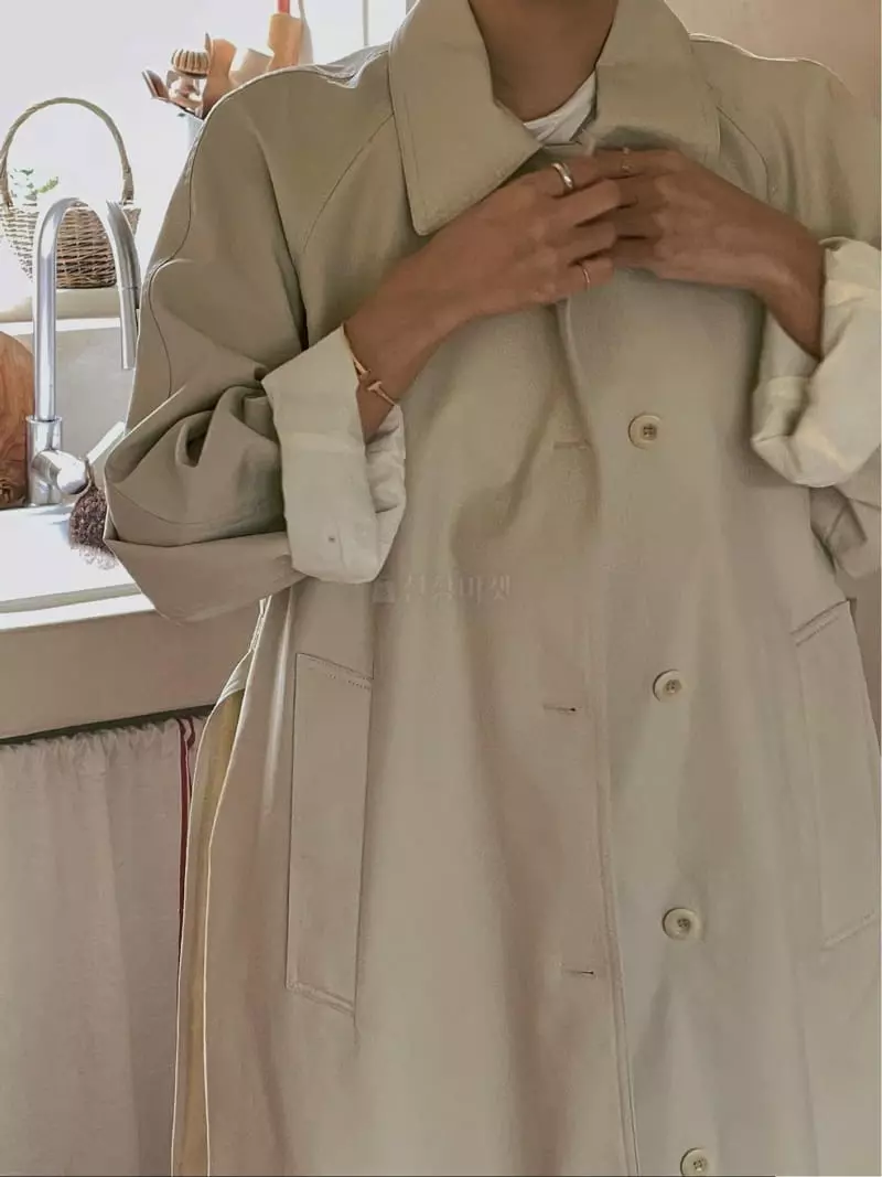 Sono De Seoul - Korean Women Fashion - #momslook - Lay Trench Coat - 3