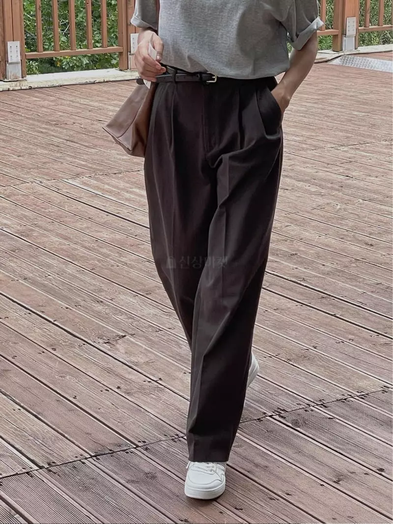 Sono De Seoul - Korean Women Fashion - #momslook - Duvy Chino Pants - 12