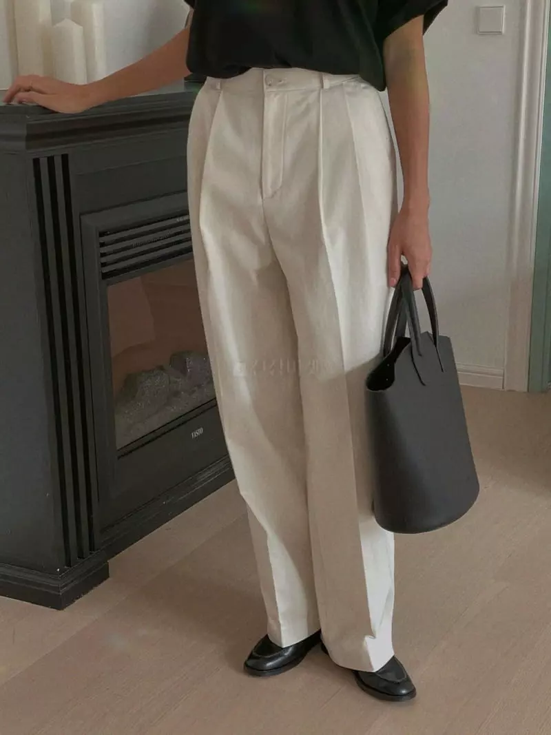 Sono De Seoul - Korean Women Fashion - #momslook - Duvy Chino Pants - 2