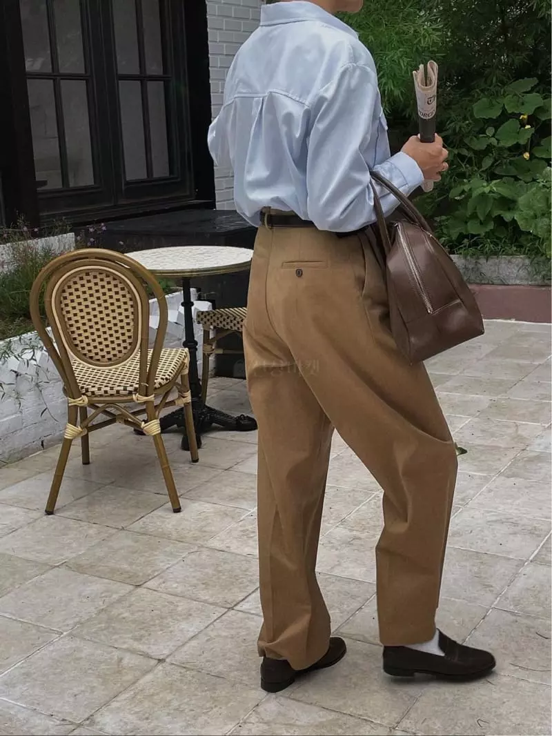 Sono De Seoul - Korean Women Fashion - #momslook - Duvy Chino Pants - 8