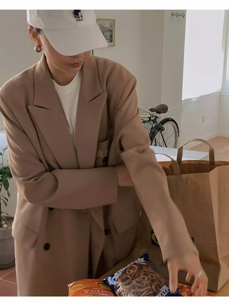 Sono De Seoul - Korean Women Fashion - #momslook - Peanut Caot - 2