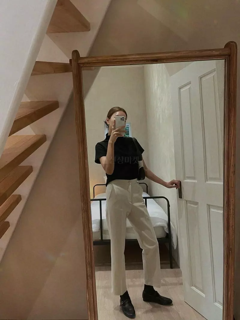 Sono De Seoul - Korean Women Fashion - #momslook - Twid Tee - 7