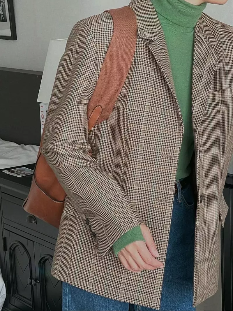 Sono De Seoul - Korean Women Fashion - #momslook - Cashmere Jacket - 12
