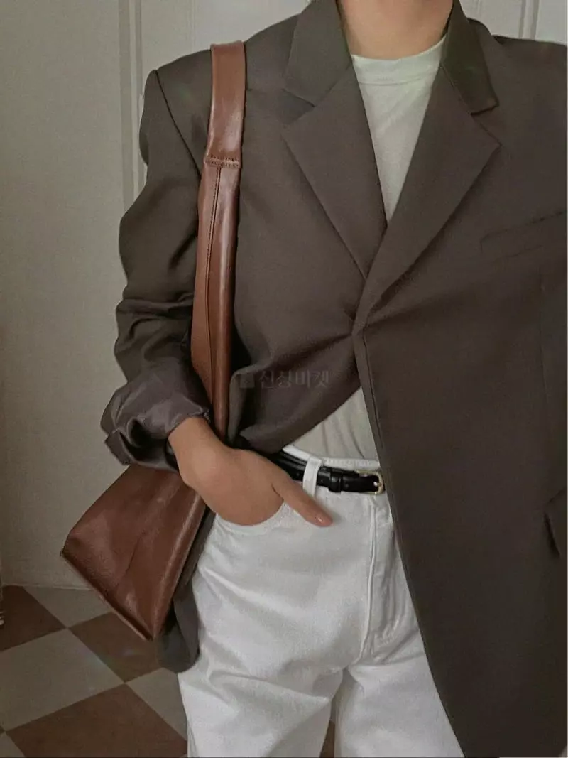 Sono De Seoul - Korean Women Fashion - #momslook - Unbal Hidden Jacket - 6