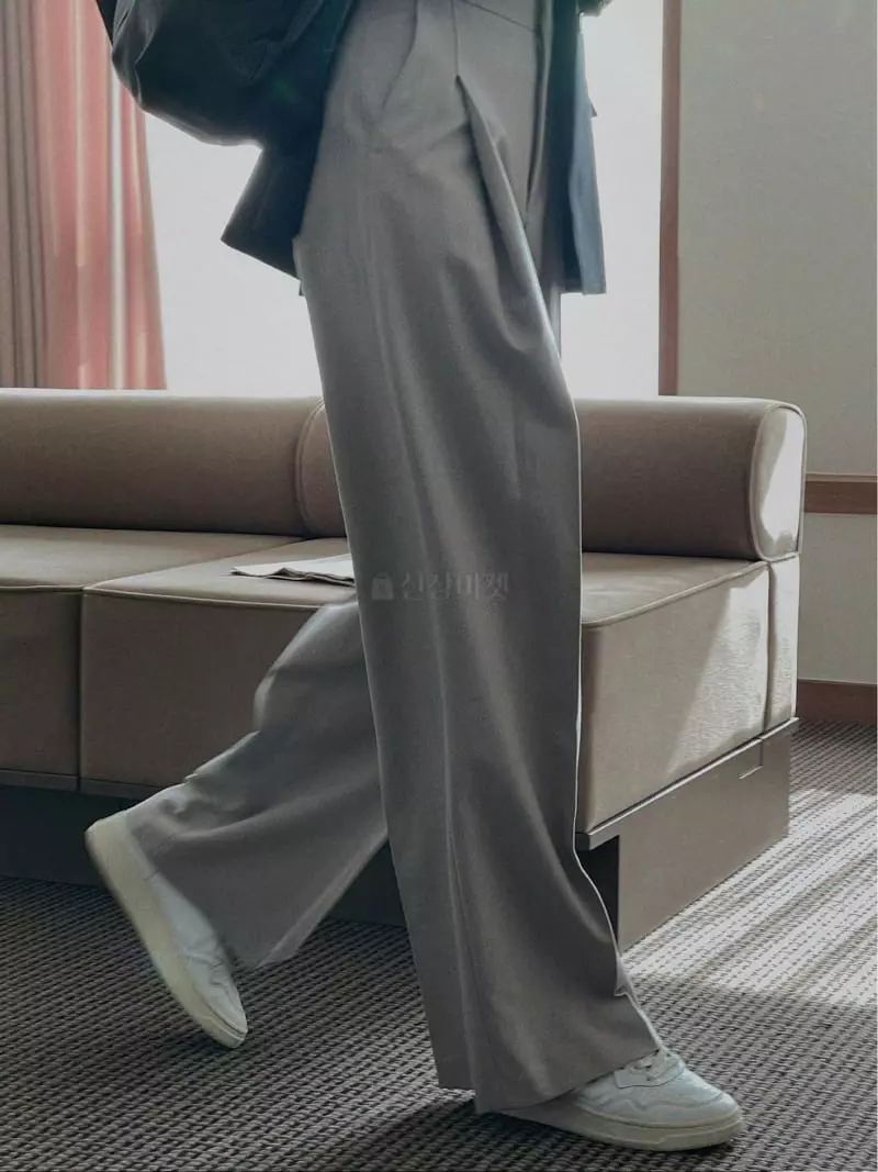 Sono De Seoul - Korean Women Fashion - #womensfashion - Afon Wide Pants - 4