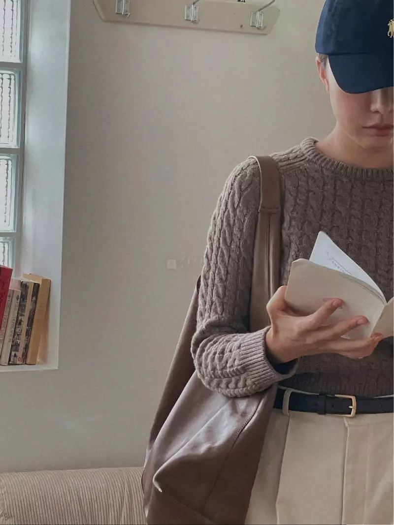 Sono De Seoul - Korean Women Fashion - #momslook - Banesu Knit Tee - 3