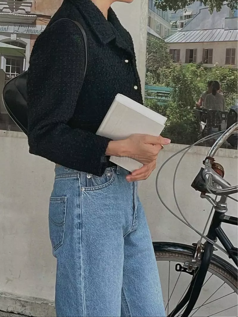 Sono De Seoul - Korean Women Fashion - #momslook - Moco Twid Jacket - 11