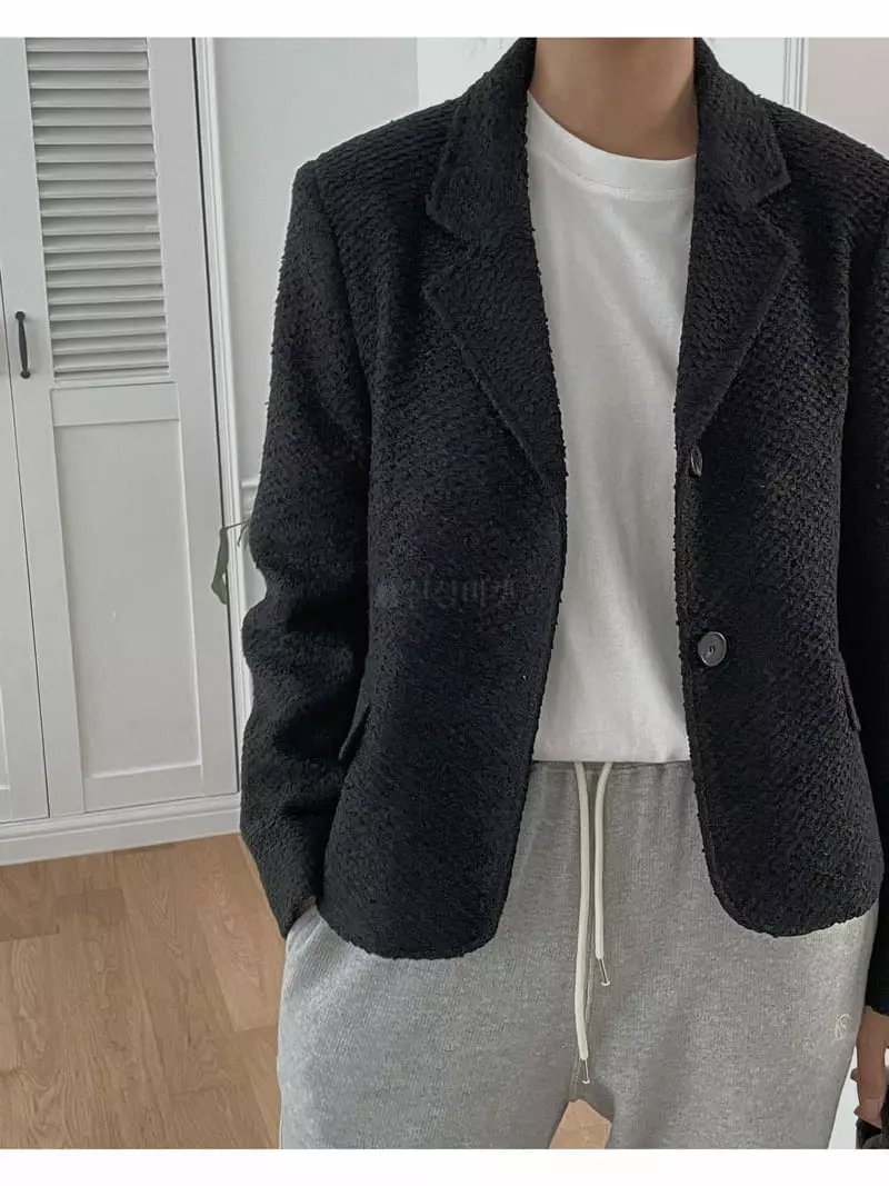 Sono De Seoul - Korean Women Fashion - #momslook - Mane Twid Jacket - 12
