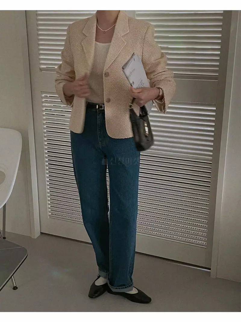 Sono De Seoul - Korean Women Fashion - #momslook - Mane Twid Jacket - 8