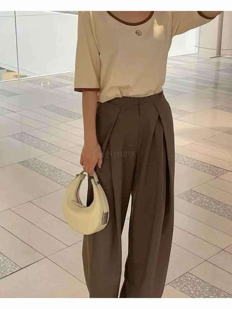 Sono De Seoul - Korean Women Fashion - #momslook - Layere Low Pants - 11