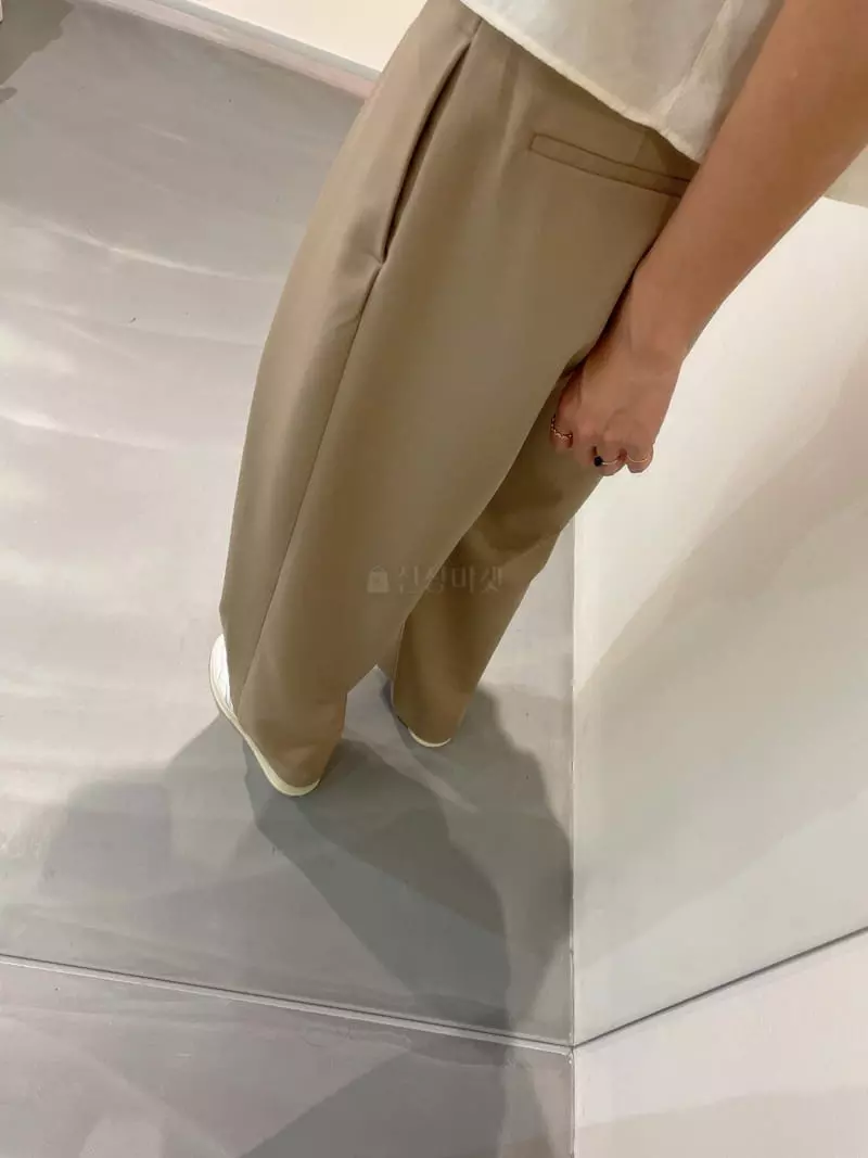 Sono De Seoul - Korean Women Fashion - #momslook - Layere Low Pants - 3