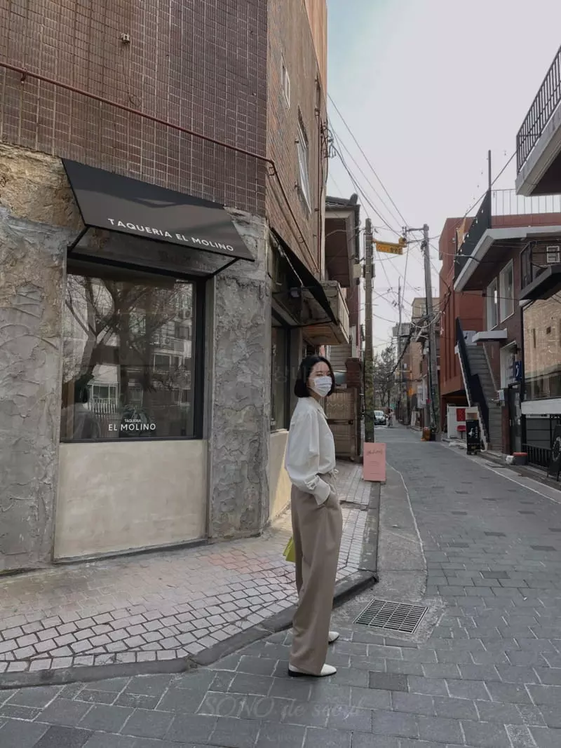Sono De Seoul - Korean Women Fashion - #momslook - Layere Low Pants - 7